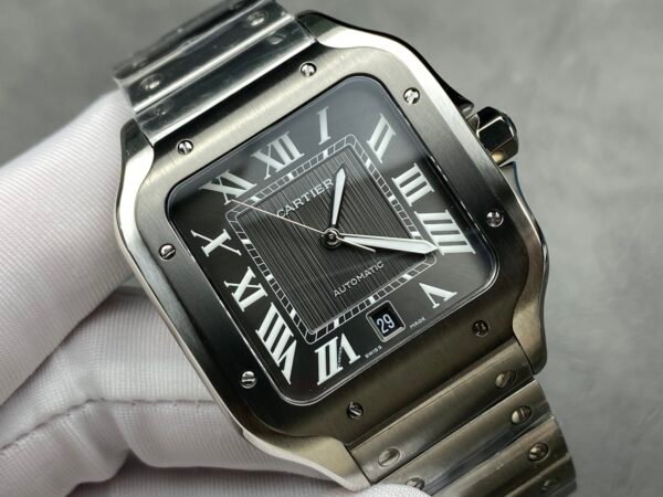 Reloj Santos de Cartier | Carátula Gris - Image 2