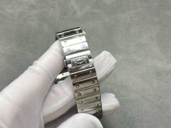 Reloj Santos de Cartier | Carátula Gris - Image 6