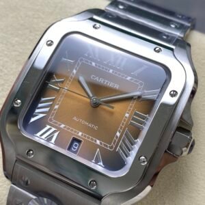 Reloj Santos de Cartier | Caratula Café