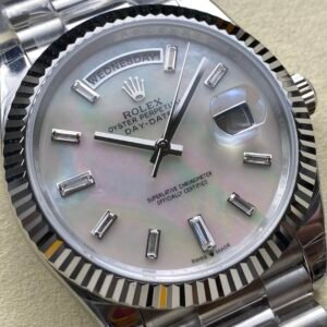 Rolex Day Date | Stainless Pearl