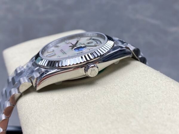 Rolex Day Date | Stainless Pearl - Image 4